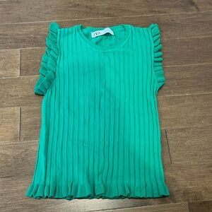 Zara Green Tank
